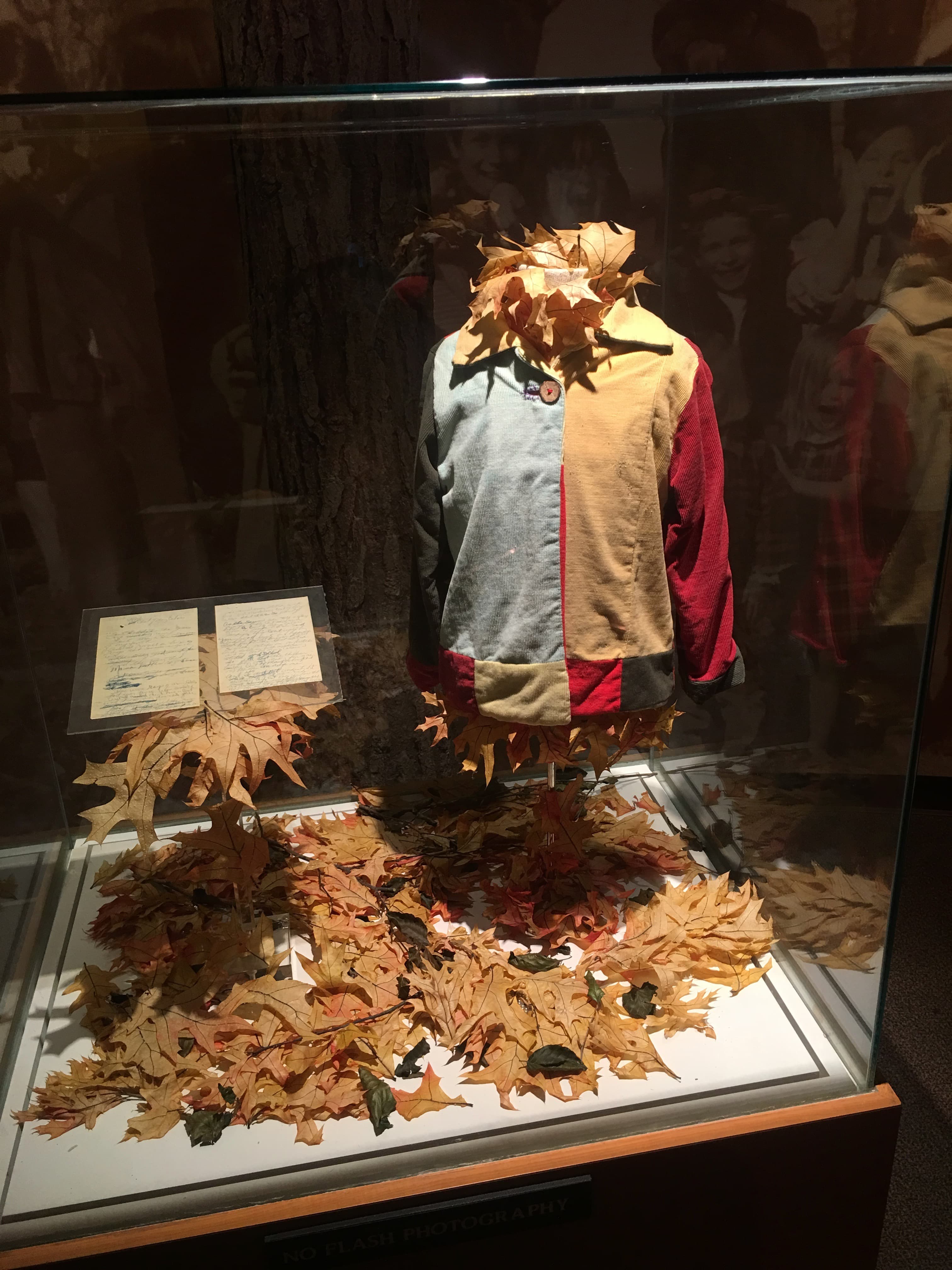 Coat of Many Colors reproduction at Chasing Rainbows Museum, Dollywood